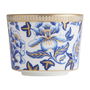 Wedgwood Taza de Café con Plato 70 ml Hibiscus (2 Unidades) con Franjas de Oro de 22 Quilates Apta para Lavavajillas